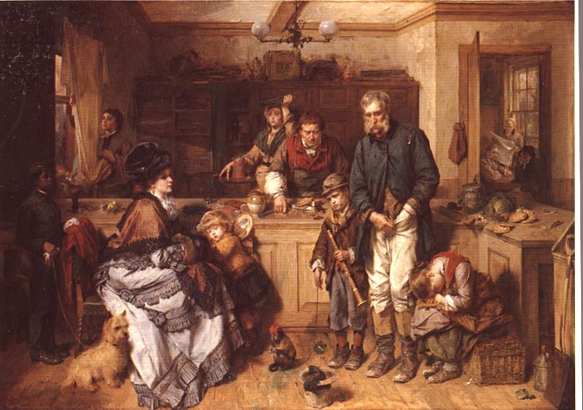 Handtomouth_Faed From Hand to Mouth, Thomas Faed