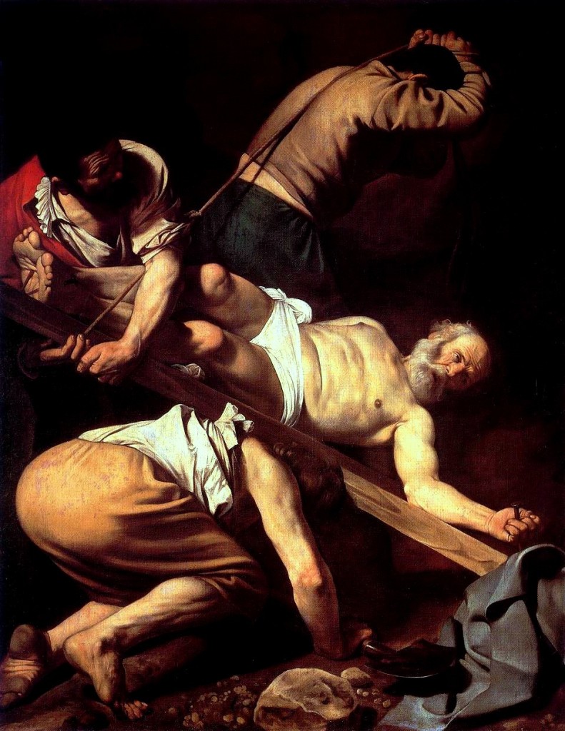 Crucifixion of St. Peter, Caravaggio