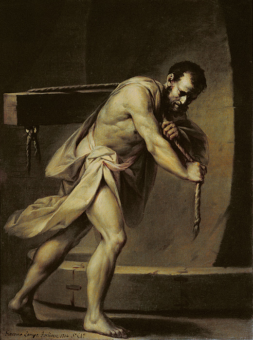 Samson in the Treadmill, Giacomo Zampa